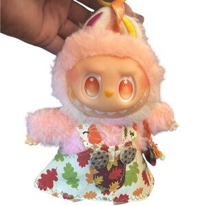 LABUBU homemade Cute Leaf Dress